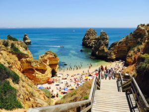 Praia do Camilo in Lagos, Algarve